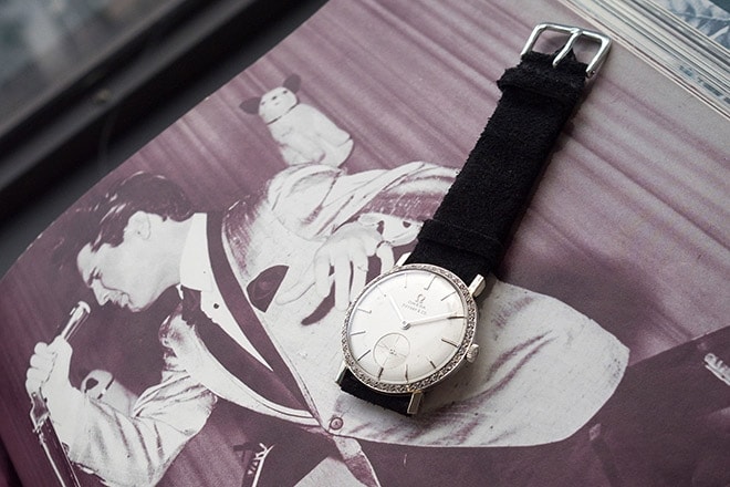 OMEGA timepiece belonging to the legendary performer Elvis Presley