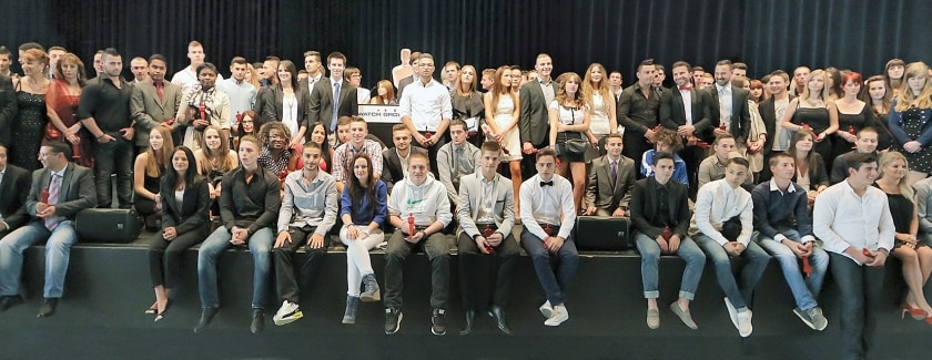Apprenticeship graduation ceremony 2014