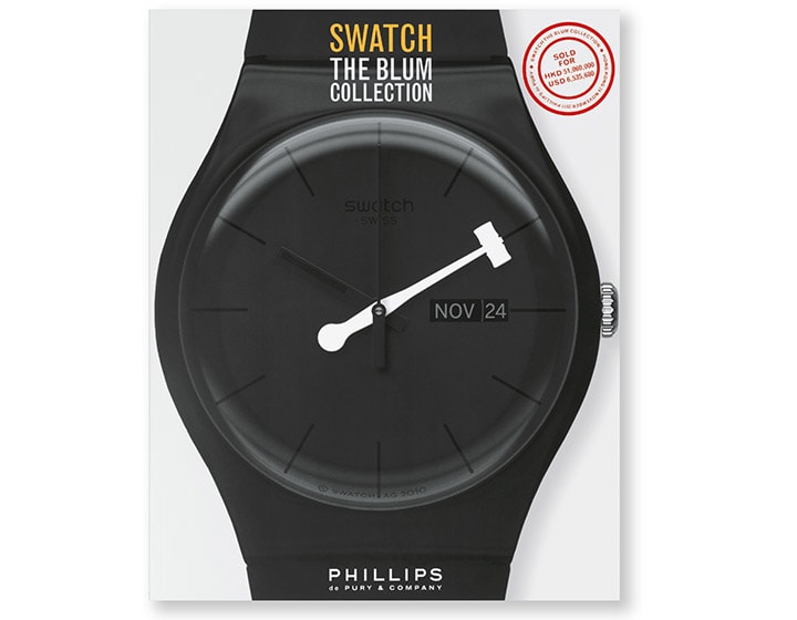 Einzigartige Swatch-Uhrenkollektion verkauft