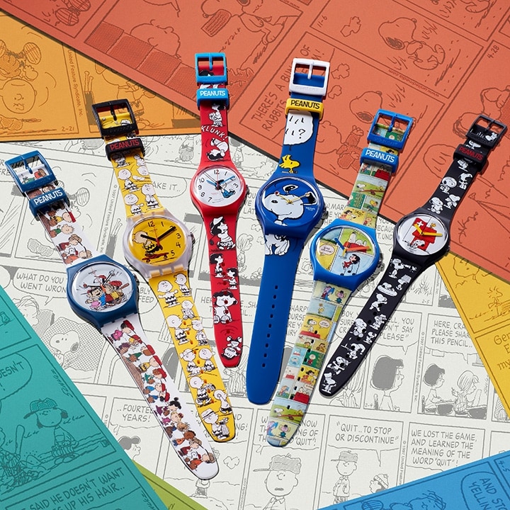 Swatch X Peanuts Collection