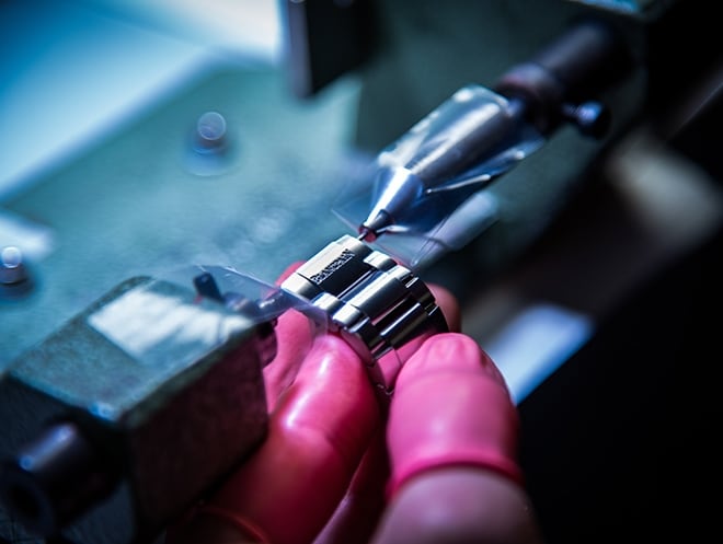 Lascor watch bracelet production