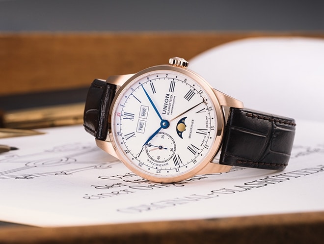 Union Glashütte 1893 Moonphase
