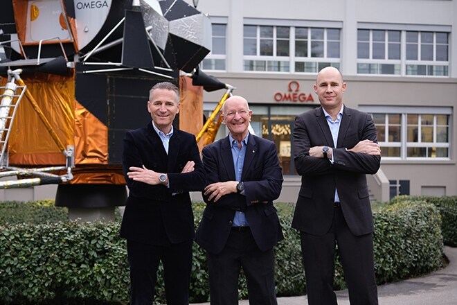 Omega joins satellite clean-up mission