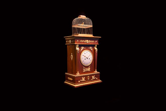 “Singing Bird Clock” by Jaquet Droz