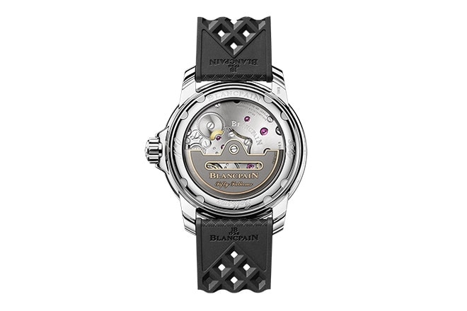 Blancpain Fifty Fathoms in polished steel