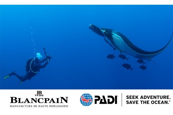 Blancpain and PADI partnership