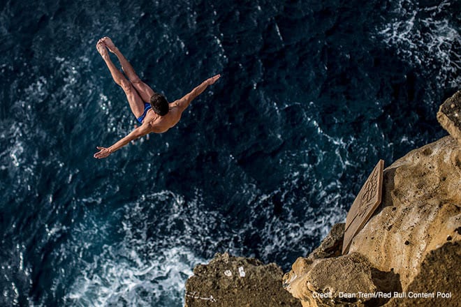MIDO X RED BULL CLIFF DIVING