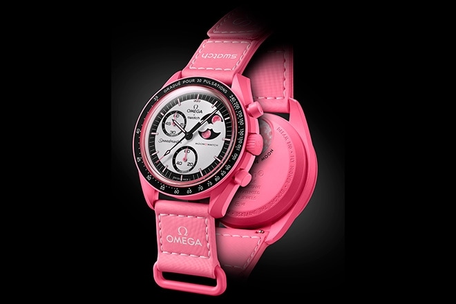 MoonSwatch Mission to the Pink MoonPhase