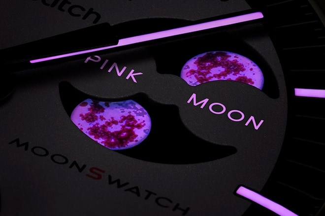 MoonSwatch Mission to the Pink MoonPhase