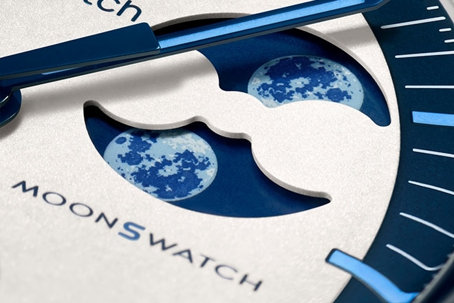 MoonSwatch MISSION TO THE SUPER BLUE MOONPHASE 