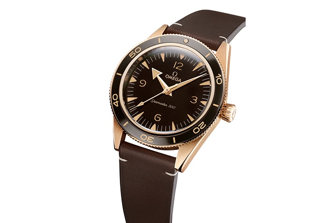 Omega Seamaster 300 - the Bronze Gold model