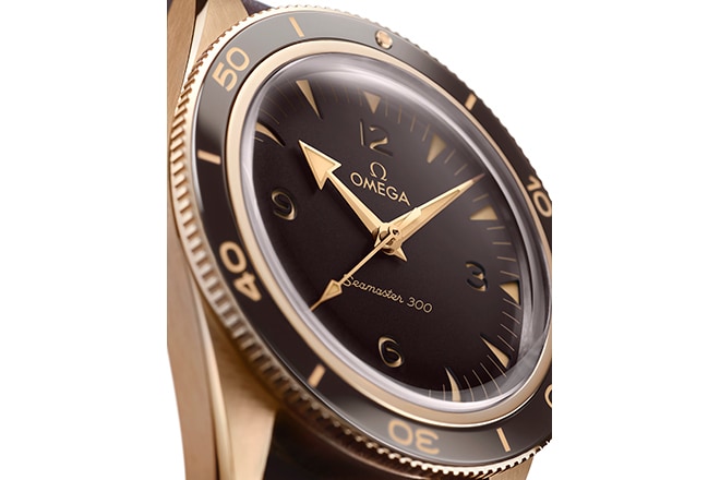 Omega Seamaster 300 - the Bronze Gold model