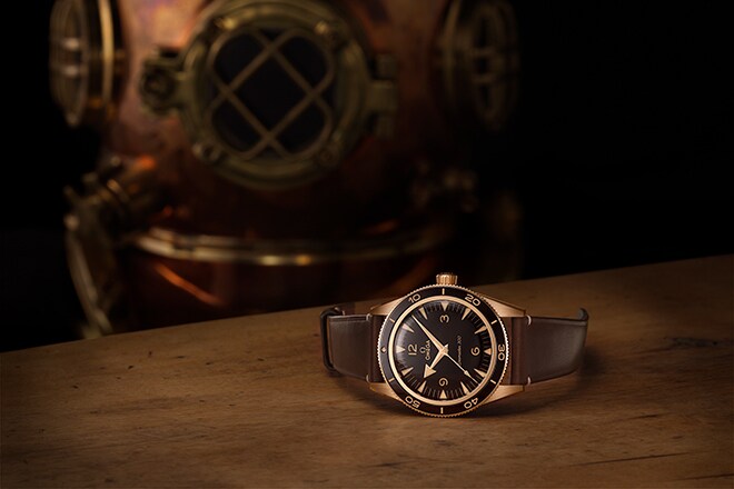 Omega Seamaster 300 - The Bronze Gold model - Swatch Group