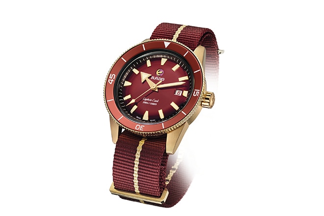 Rado Captain Cook Bronze Burgundy