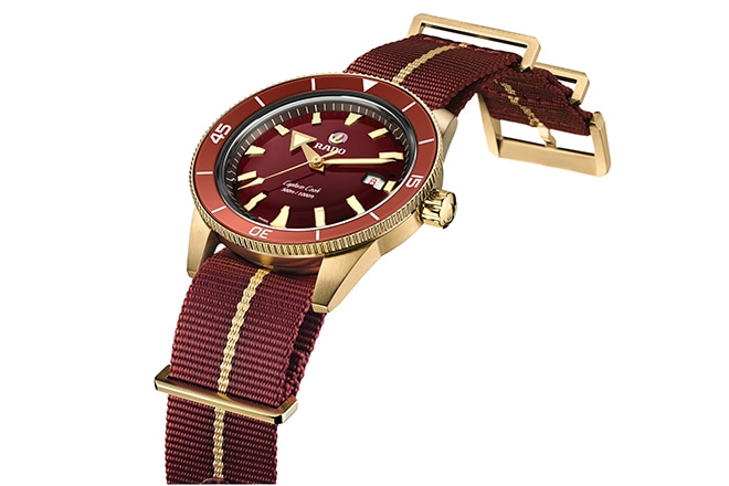 Rado Captain Cook Bronze Burgundy