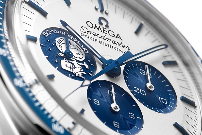 Omega Speedmaster Silver Snoopy Award