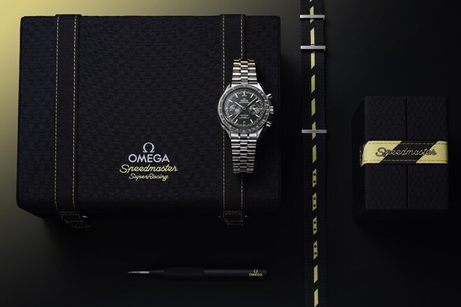 OMEGA Speedmaster super racing 箱　BOX Omega Speedmaster Super Racing Co-Axial Master Chronometer