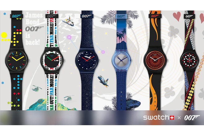 Swatch X 007 Tribute Collection