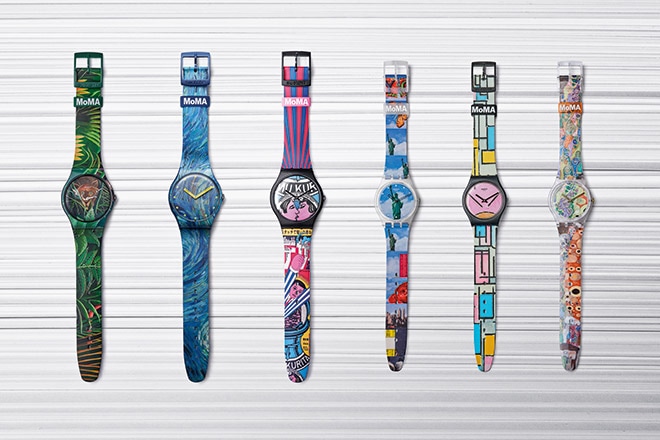 Swatch and MoMA collaborate to launch special edition watches