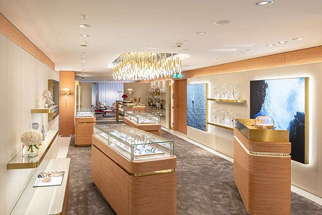 Omega jewelry store store