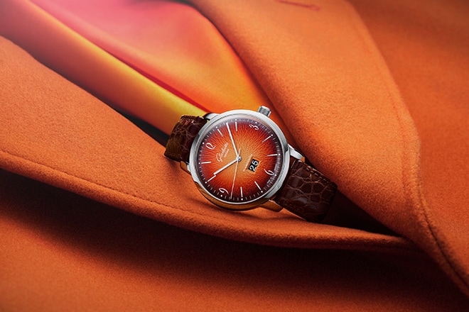 Legendäres Design in flammendem Orange