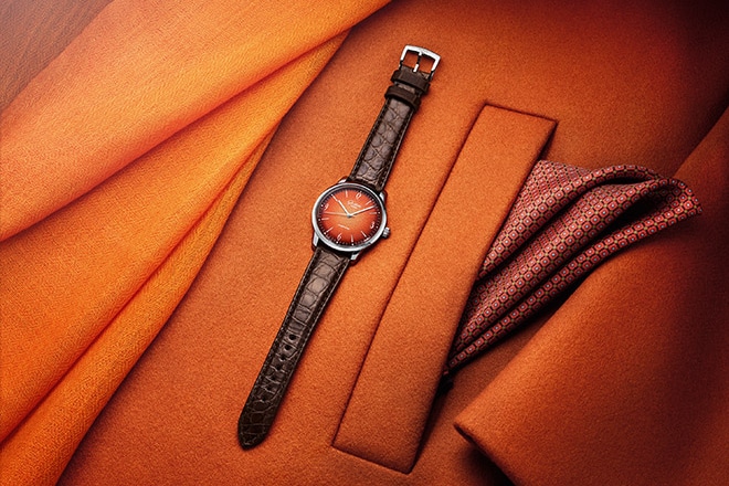 Legendäres Design in flammendem Orange