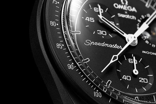 Swatch Mission to the Moonphase ブラック Swatch Moonswatch Moonphase Black New Moon Watch Review