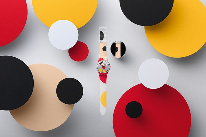 Swatch X Damien Hirst - MIRROR SPOT MICKEY