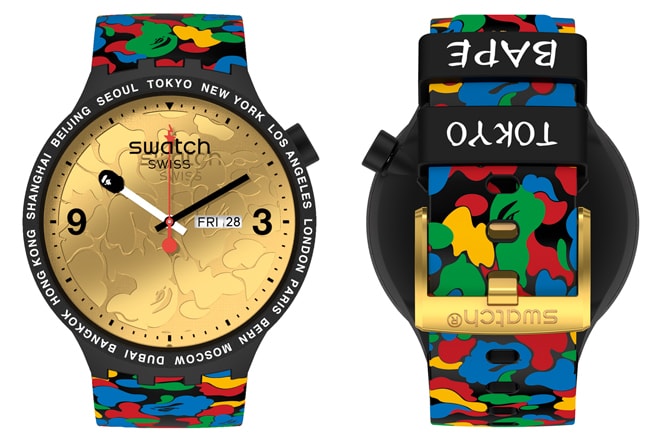 SWATCH X BAPE