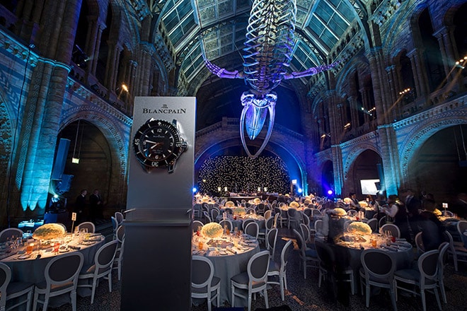 Blancpain at the Natural History Museum in London