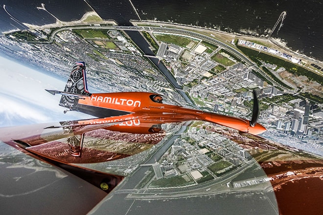 Hamilton becomes Official Timekeeper of the Red Bull Air Race World Championship