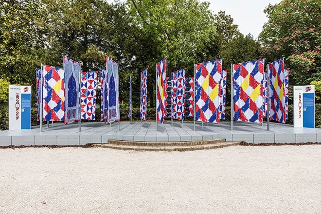 THE FLAGS by Joe Tilson