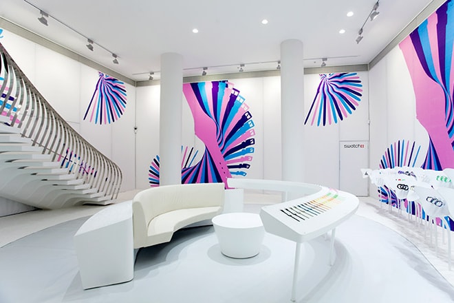 Swatch Art Peace Hotel: Boutiques Opening