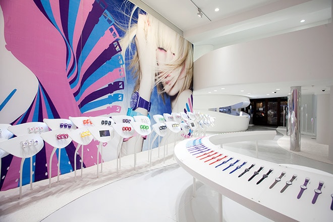 Swatch Art Peace Hotel: Boutiques Opening