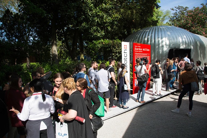 Swatch presence at La Biennale Arte 2015