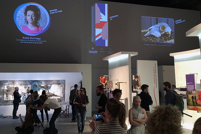 Swatch presence at La Biennale Arte 2015