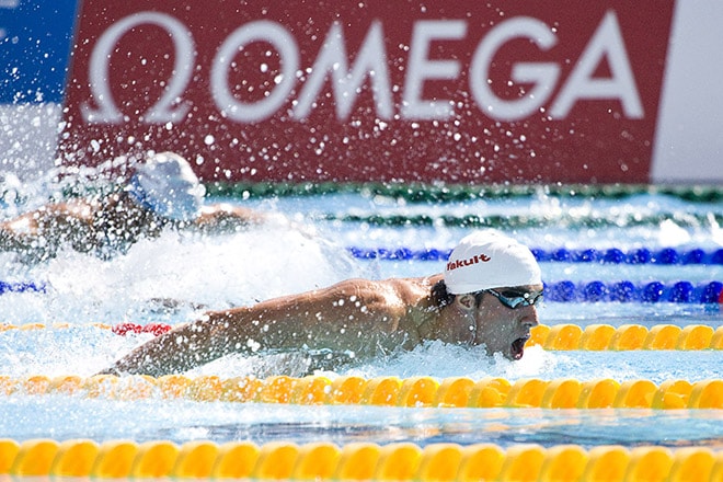 Omega official timekeeper of the Olympic Games