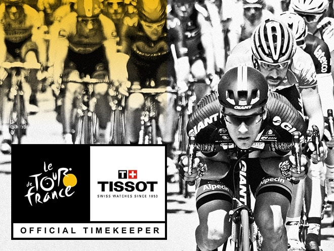 Tissot, Official Timekeeper of the Tour de France once again