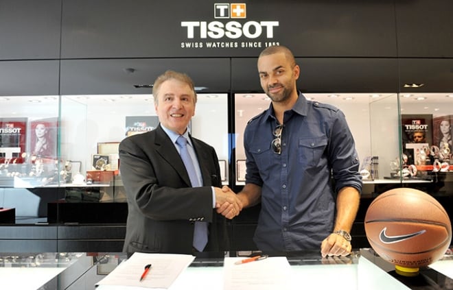 Tony Parker, Tissot Global Ambassador