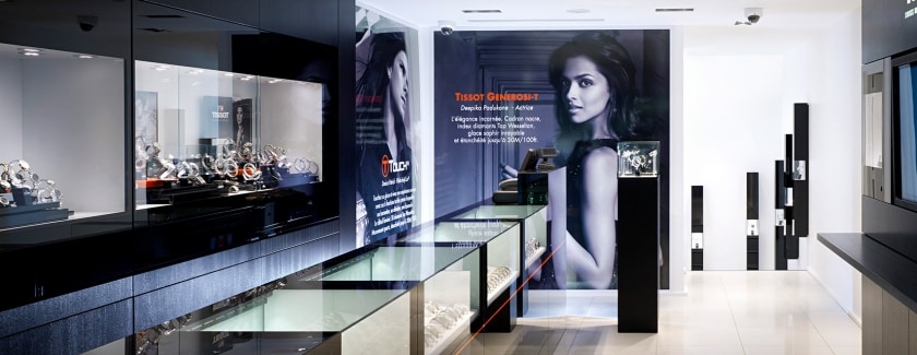 Tissot opens a monobrand store on Paris’ Champs-Elysées