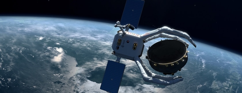 OMEGA joins satellite clean-up mission