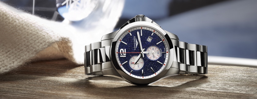 The Conquest Chronograph by Mikaela Shiffrin - Swatch Group