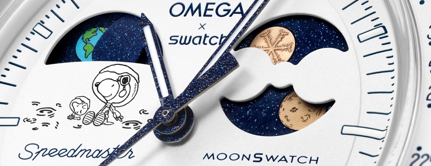 MoonSwatch MISSION TO EARTHPHASE - MOONSHINE GOLD