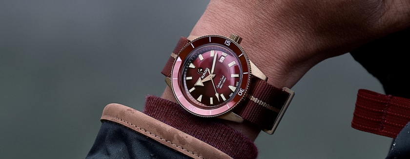 Rado Captain Cook Bronze Burgundy