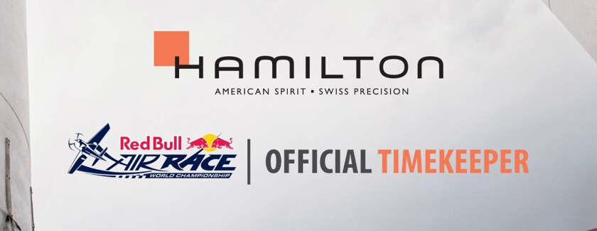 Hamilton becomes Official Timekeeper of the Red Bull Air Race