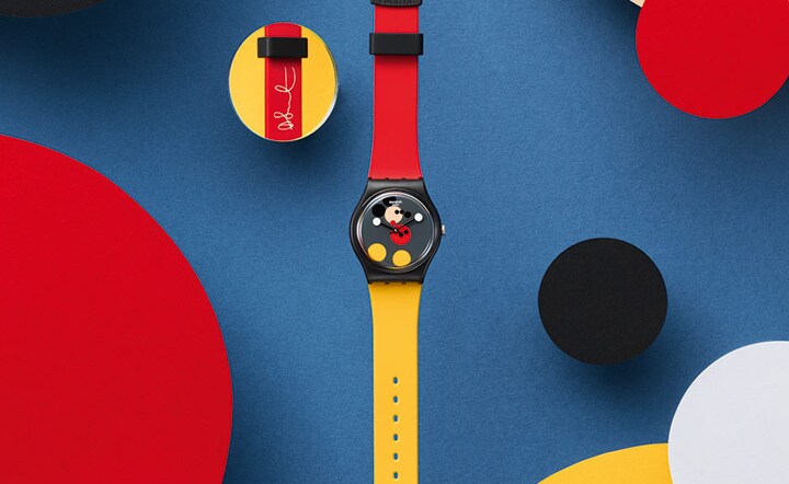 Swatch celebrates Mickey Mouse with Damien Hirst