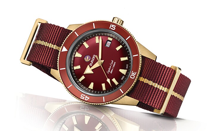 Rado Captain Cook Bronze Burgundy