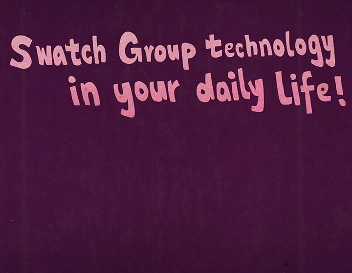 Swatch Group technology in your daily life