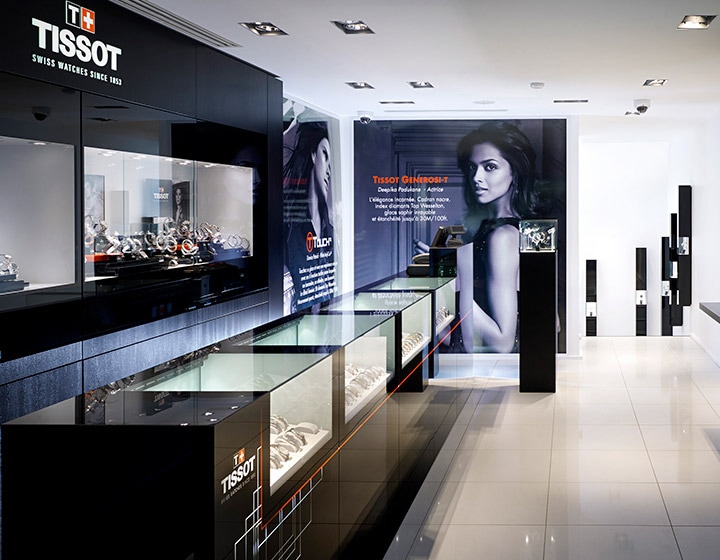 Tissot ouvre sa propre boutique sur les Champs-Elysées