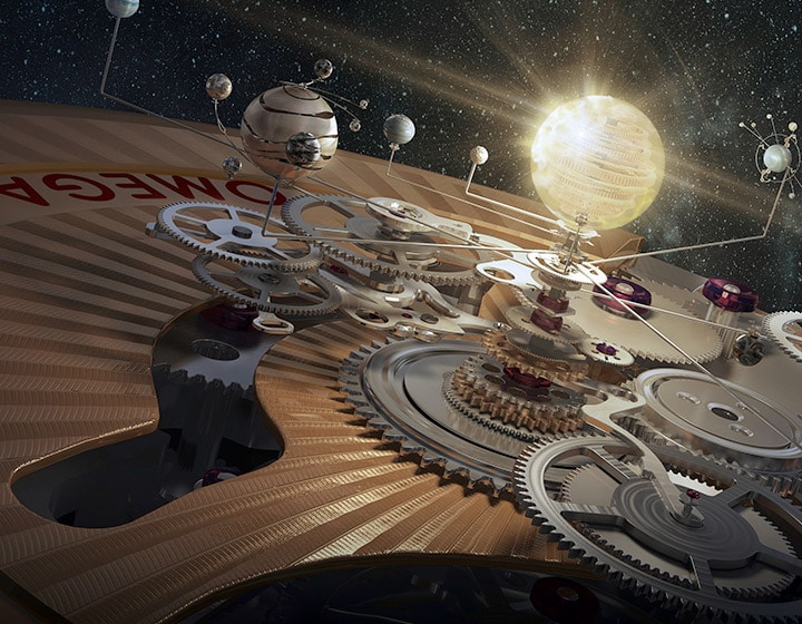 Omega dévoile ses rêves de technologie Co-Axial dans un nouveau film en 3D